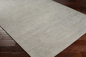 Surya Tribeca 10' X 14' Handmade Wool & Viscose Rug - Modern Minimalist Design For Timeless Home Elegance Gray Wool,Viscose Tri2301-23