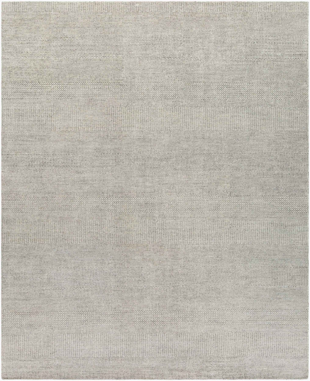 Surya Tribeca 10' X 14' Handmade Wool & Viscose Rug - Modern Minimalist Design For Timeless Home Elegance Gray Wool,Viscose Tri2301-810