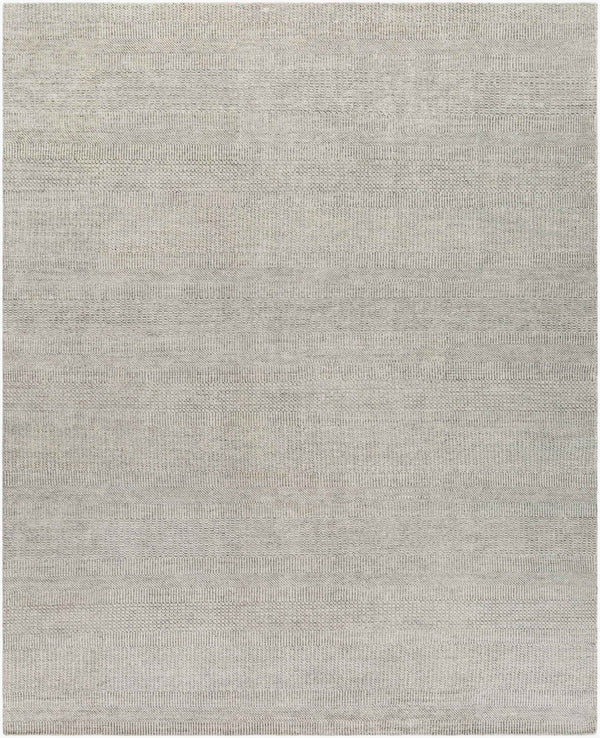 Surya Tribeca 10' X 14' Handmade Wool & Viscose Rug - Modern Minimalist Design For Timeless Home Elegance Gray Wool,Viscose Tri2301-810
