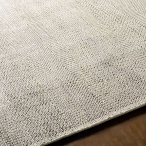 Surya Tribeca 10' X 14' Handmade Wool & Viscose Rug - Modern Minimalist Design For Timeless Home Elegance Gray Wool,Viscose Tri2301-23