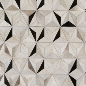 Surya Trail Trl-1120 Handmade 10' X 14' Rug - Modern Hair On Hide Design For Effortless Elegance Charcoal Hair On Hide Trl1128-58