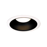 6'' Wide 1-Light Recessed Trim - White with Black TRM30 Thomas