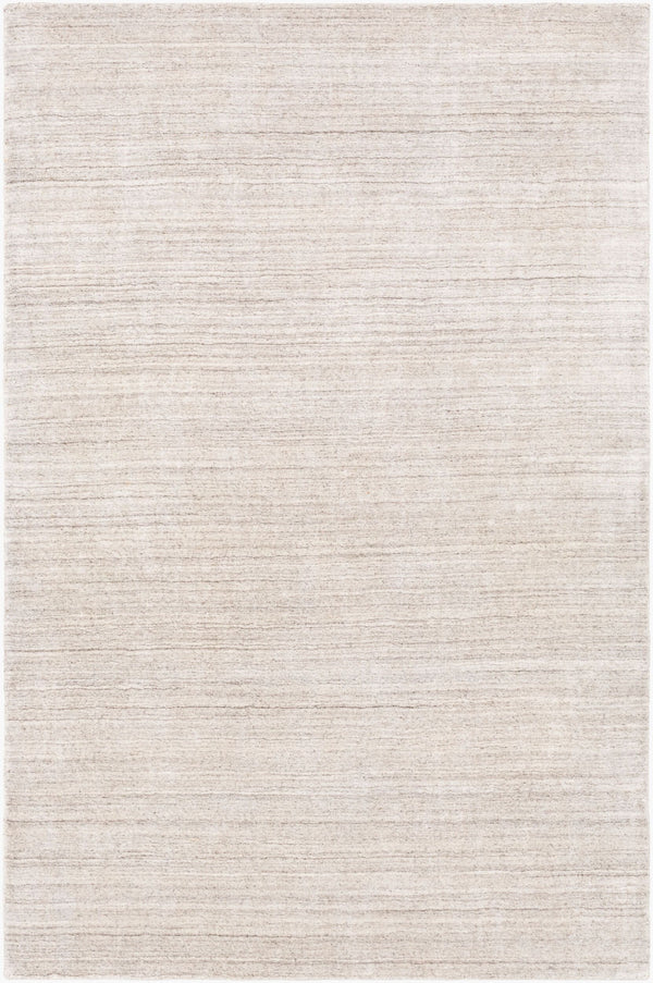 Surya Torino Modern Handmade 2' X 3' Area Rug - Luxurious Viscose & Wool Blend, Elegant Design For Your Home Off,White Wool,Viscose Trn2301-1014