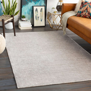 Surya Torino Modern Handmade 2' X 3' Area Rug - Luxurious Viscose & Wool Blend, Elegant Design For Your Home Off,White Wool,Viscose Trn2301-1014