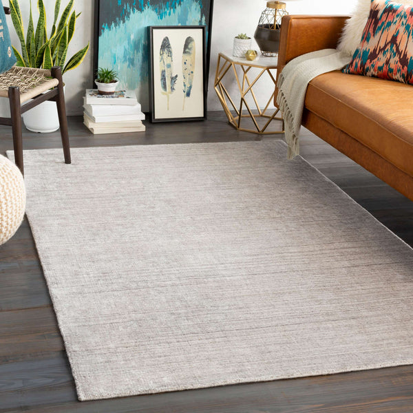 Surya Torino Modern Handmade 2' X 3' Area Rug - Luxurious Viscose & Wool Blend, Elegant Design For Your Home Off,White Wool,Viscose Trn2301-1014