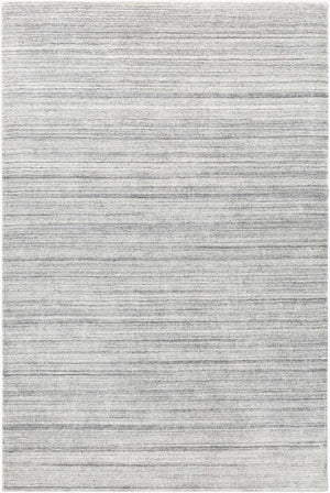 Surya Torino Modern Handmade 2' X 3' Area Rug - Luxurious Viscose & Wool Blend, Elegant Design For Your Home Light Slate Wool,Viscose Trn2302-1014