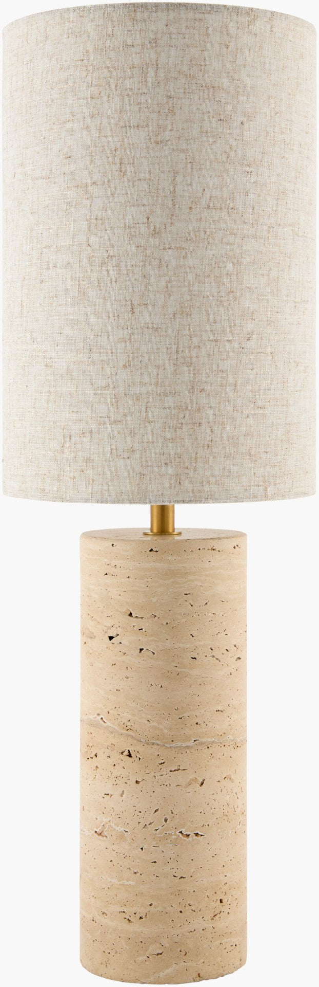 Surya Tarnu Soft Felt Cotton Table Lamp for Modern Scandinavian and Transitional Living Spaces TRNU-006