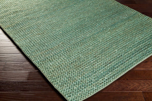 Surya Tropics 2' X 3' Handmade Jute Rug - Rustic Charm For Cozy Spaces, Durable & Easy To Clean Design Dusty Sage Jute Tro1004-58