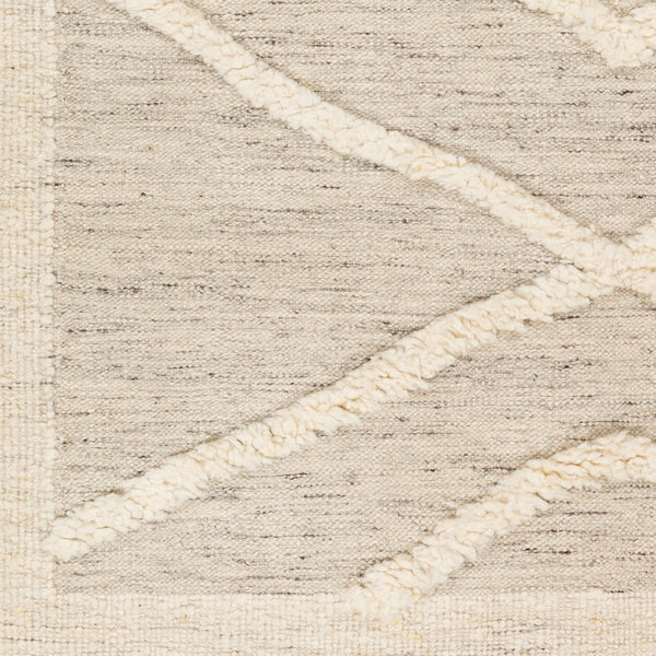 Surya Tripoli 2' X 3' Handmade Wool Rug - Bohemian Global Style For Cozy Living Room Transformation! Beige Wool Trp2300-23