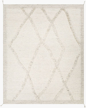 Surya Tripoli 2' X 3' Handmade Wool Rug - Bohemian Global Style For Cozy Living Room Transformation! Cream Wool Trp2301-810