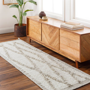 Surya Tripoli 2' X 3' Handmade Wool Rug - Bohemian Global Style For Cozy Living Room Transformation! Cream Wool Trp2301-268