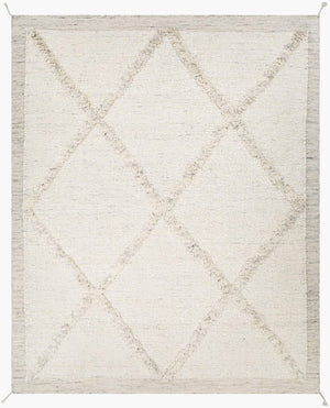 Surya Tripoli 2' X 3' Handmade Wool Rug - Bohemian Global Style For Cozy Living Room Transformation! Cream Wool Trp2302-810