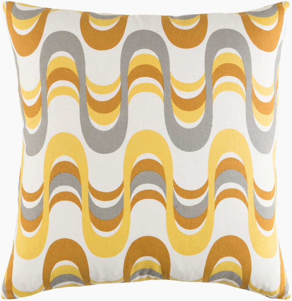 Surya Trudy Handwoven Cotton Accent Pillow Artisan Textured Sofa Throw for Modern Decor TRUD7144-1818