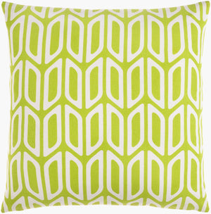 Surya Trudy 18" X 18" Cotton Accent Pillow - Durable, Stylish Decor Piece For Modern Home Revitalization Green Cotton,Cotton Trud7195-1818d