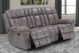 Parker House Parker Living Goliath - Arizona Grey Reclining Sofa Arizona Grey 98% Polyester, 2% PU (W) MGOL#832-AGR
