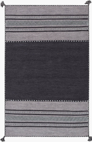 Surya Trenza Handmade Cotton Flatweave Rug Artisan Woven Texture for Kitchen or Living Room TRZ3000-576