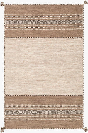 Surya Trenza Handcrafted Flat Weave Cotton Chenille Accent Rug for Entryways and Kitchens TRZ3001-23