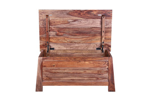 Porter Designs Porter Kalispell Solid Sheesham Wood Coffee Table – Handcrafted Arts & Crafts Design For Your Home Brown Wood 04-196-12-2439