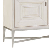 Ashby Place 4-Door Server with Open Shelves Natural with Reflection Gray Finish P359306 Pulaski Furniture