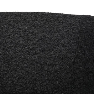 English Elm Christopher Knight Home® - Swivel Upholstered Accent Chair with Plush Fabric Comfort and 360° Rotation for Living Rooms Black 74240.00BLKBCL