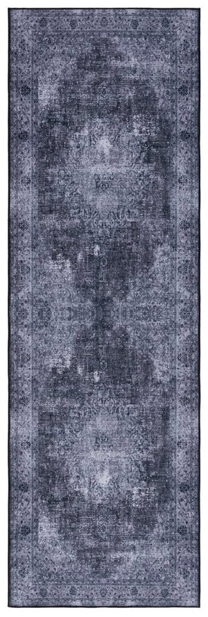 Safavieh Tucson 190 M/W S/R TSN190 Power Loomed Traditional Rug Black / Grey TSN190Z-4SQ