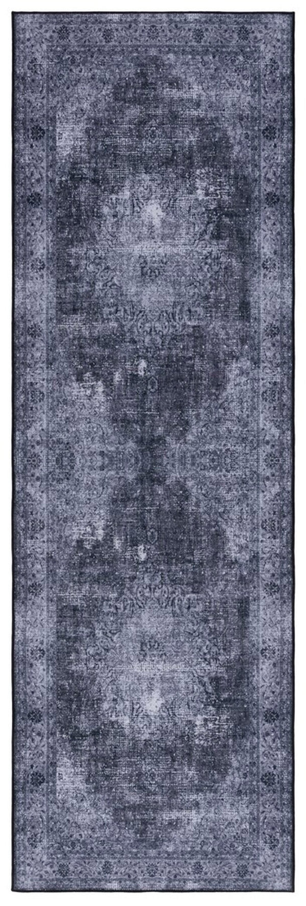 Safavieh Tucson 190 M/W S/R TSN190 Power Loomed Traditional Rug Black / Grey TSN190Z-4SQ