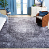 Safavieh Tucson 190 M/W S/R TSN190 Power Loomed Traditional Rug Black / Grey TSN190Z-4SQ