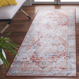 Safavieh Tucson 928 TSN928 Power Loomed Traditional Rug Turquoise / Rust TSN928K-9