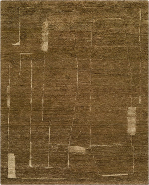 Surya Tulsi Hand Knotted Silk Wool Plush Area Rug for Living Room Minimalist Decor 9' x 12' Rectangle TSU2300-912