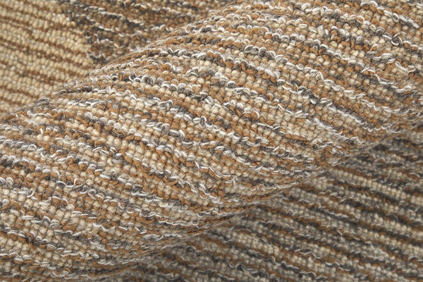 Feizy Rugs Pollock Hand-tufted Wool/Nylon Area Rug - Contemporary Geometric Design, Stain-resistant, Durable Brown,Tan,Ivory Wool,Nylon Plk8951fbrnbgej00