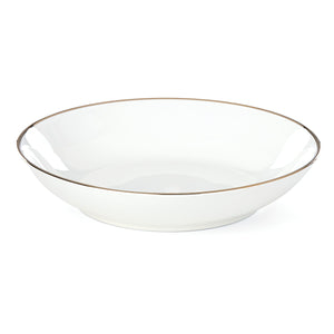 Lenox Trianna White Large Pasta Bowl White, WHITE PORCELAIN 884653