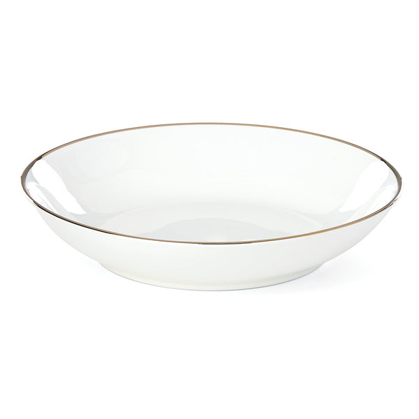 Lenox Trianna White Large Pasta Bowl White, WHITE PORCELAIN 884653