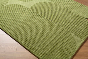 Livabliss Tate Hand Tufted Wool Area Rug Minimalist Modern Plush Pile for Living Room Olive, Sage 8' x 10' TTA2305-810