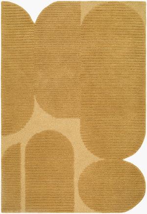 Livabliss Tate Hand Tufted Wool Area Rug Minimalist Modern Design for Living Room Bedroom Goldenrod, San 8' x 10' TTA2306-810