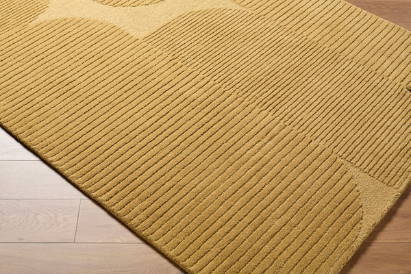 Livabliss Tate Hand Tufted Wool Area Rug Minimalist Modern Design for Living Room Bedroom Goldenrod, San 8' x 10' TTA2306-810