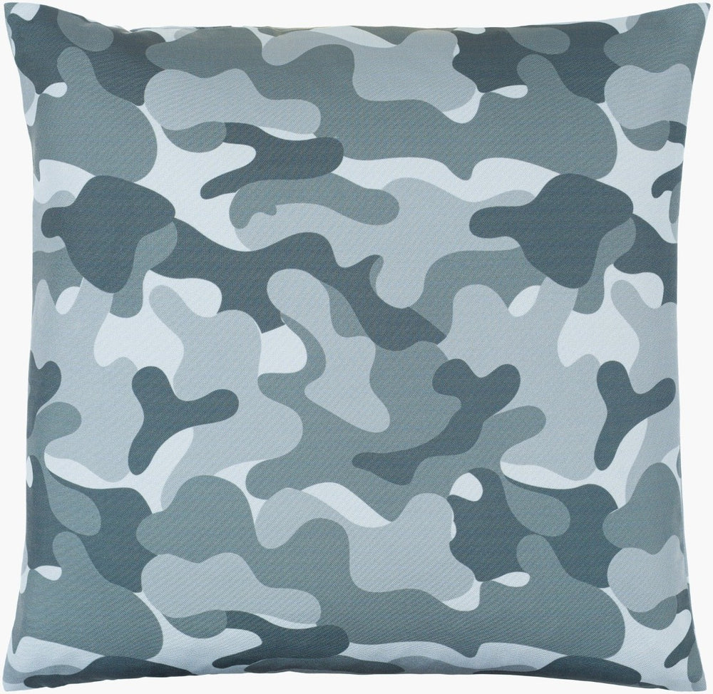 Livabliss Tactic Geometric Polyester Accent Pillow Handcrafted Square Cushion for Modern Decor TTC001-1818D