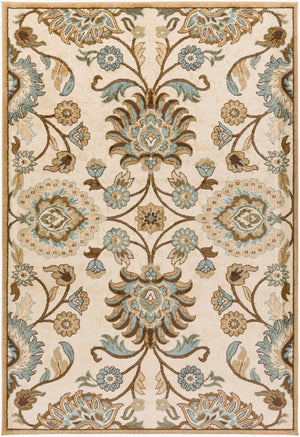 Livabliss Tatil Machine Woven Polypropylene Accent Rug Low Pile Entryway and Bathroom Floor Mat TTL1012-223