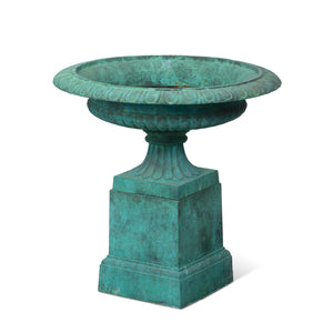 Park Hill Cast Iron Estate Urn with Pedestal ECM80263