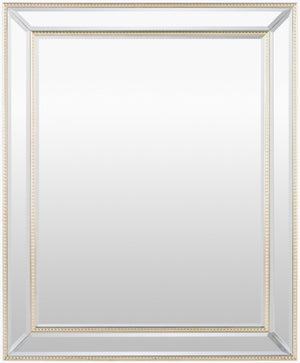 Livabliss Constantine Ornate Accent Mirror with Slim Profile for Entryways and Living Rooms TTO001-2822