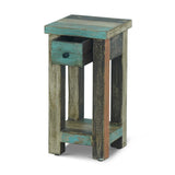 Christopher Knight Home® - Noble House - Meader Boho Handmade Distressed Mango Wood End Table