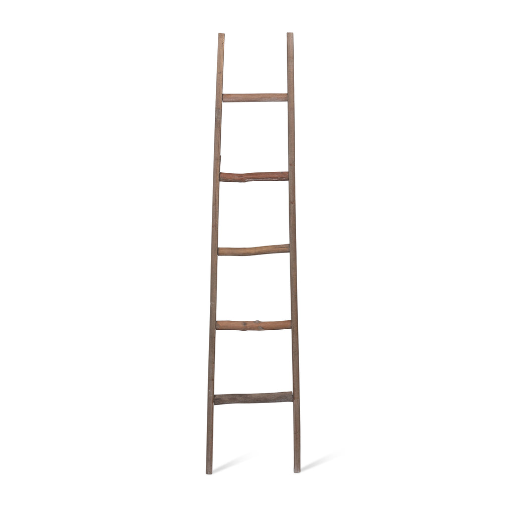 Primitive Wooden Display Ladder – English Elm