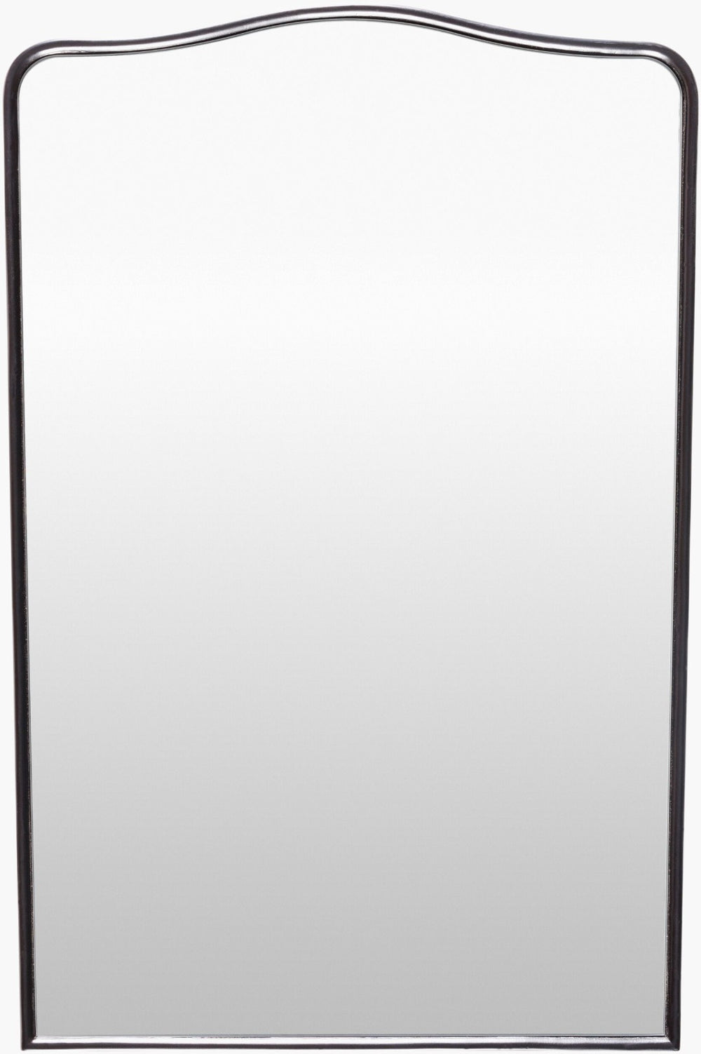 Livabliss August Geometric Framed Overmantel Mirror Transitional Wall Accent for Fireplace Entryway TUG001-3221