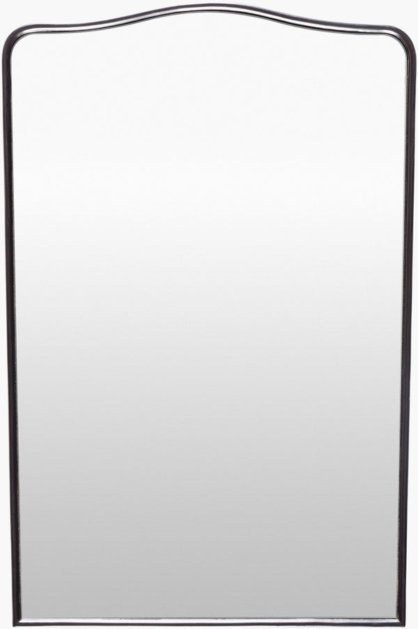 Livabliss August Geometric Framed Overmantel Mirror Transitional Wall Accent for Fireplace Entryway TUG001-3221