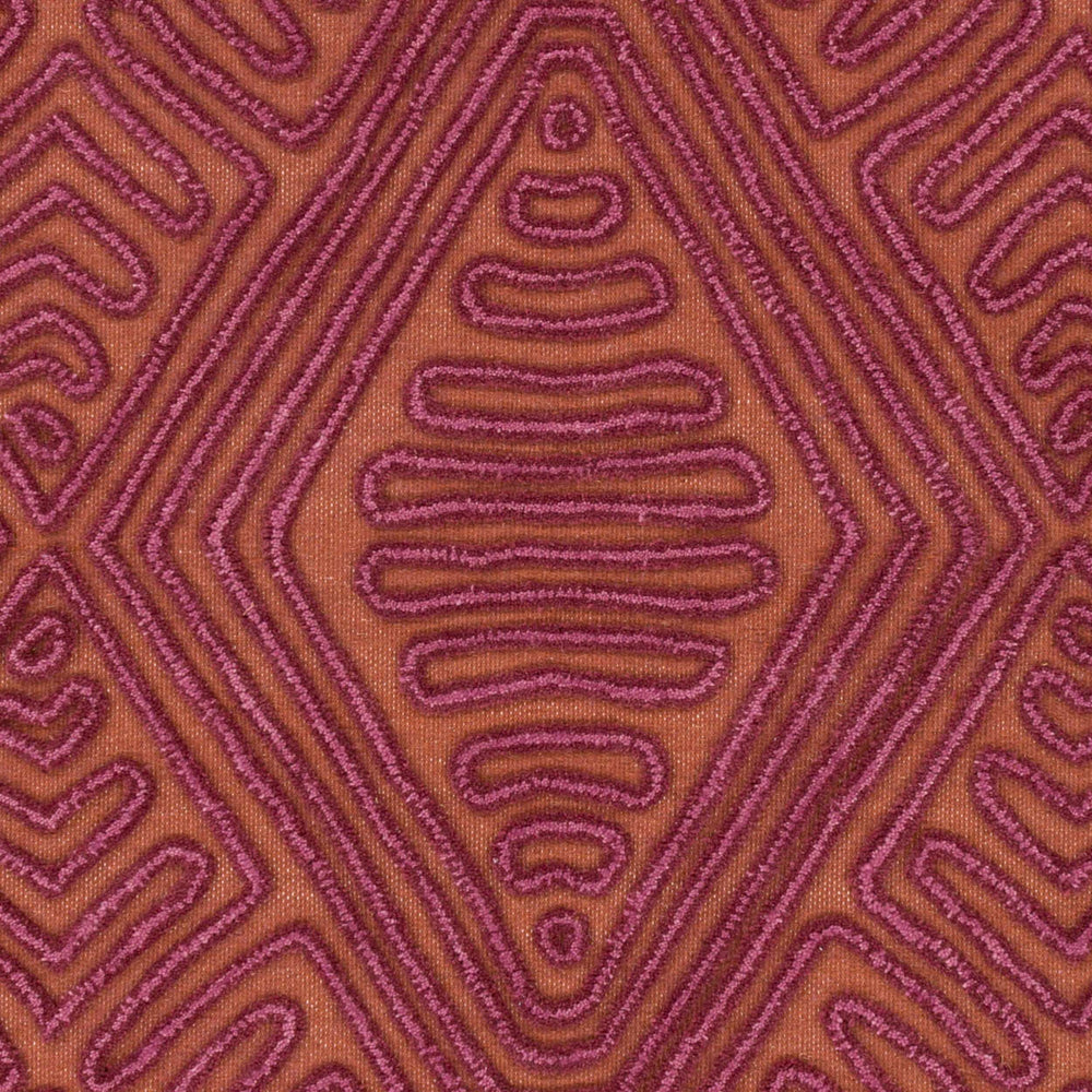 Surya Tulemola 2' X 3' Handmade Wool Rug - Modern Low Pile Design For Stylish Home Decor, Durable & Charming Burnt Orange Wool Tul4001-576