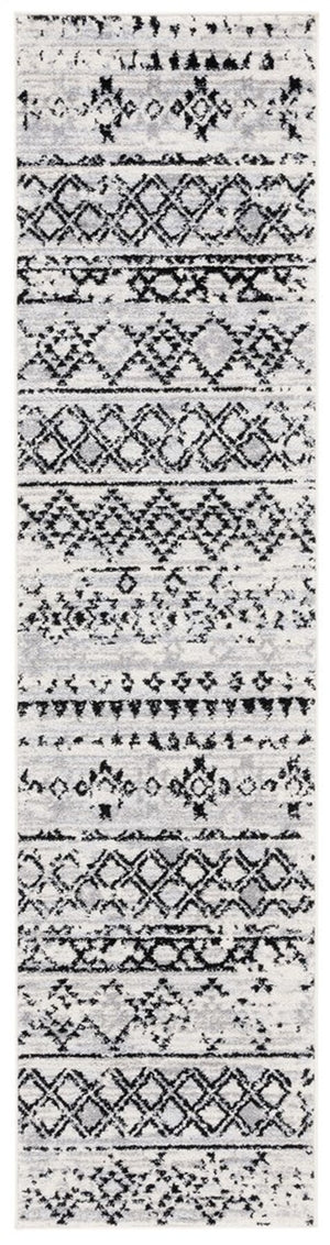 Safavieh Tulum 663 Power Loomed  Rug Ivory Grey / Charcoal TUL663A-7R