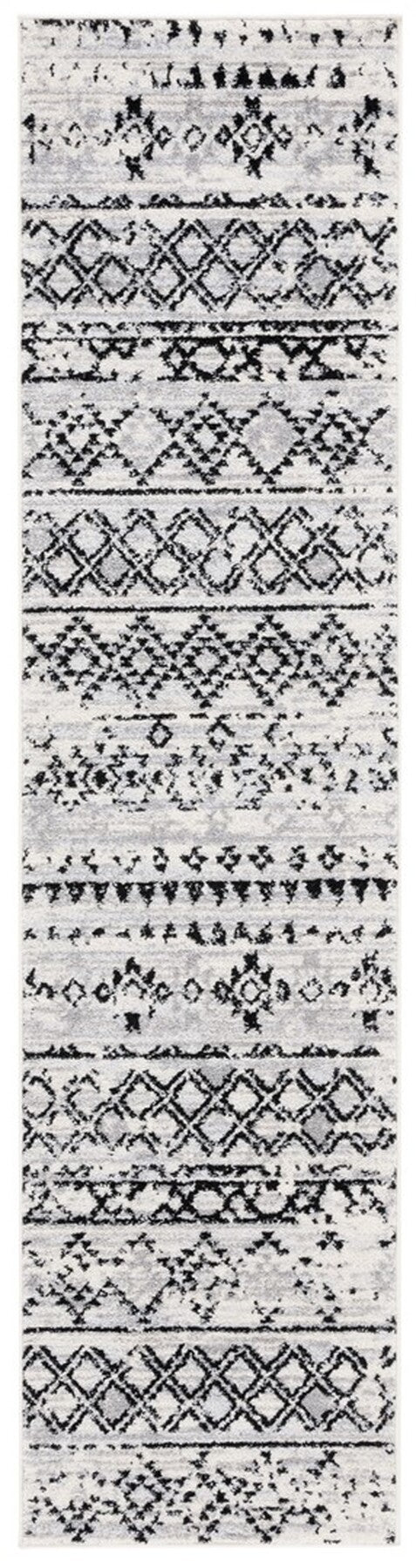 Safavieh Tulum 663 Power Loomed  Rug Ivory Grey / Charcoal TUL663A-7R