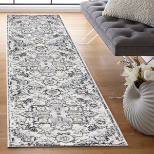 Safavieh Tulum 665 Power Loomed  Rug Ivory Grey / Light Grey TUL665F-9