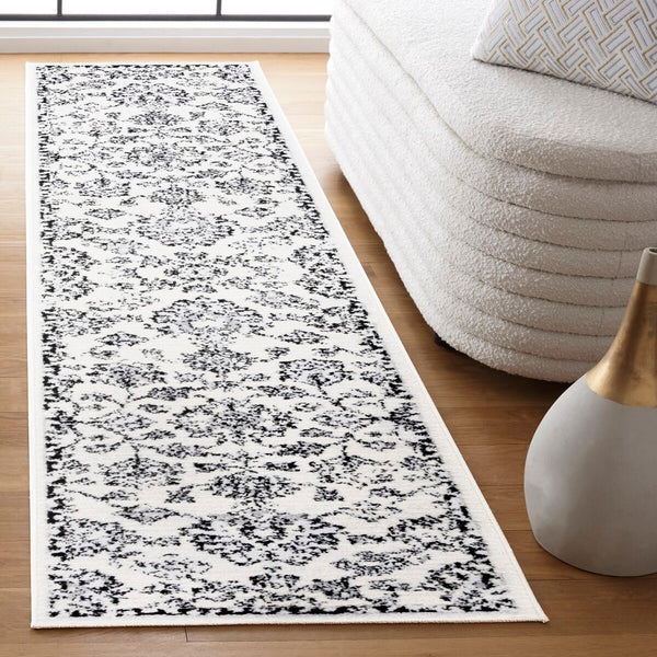 Safavieh Tulum 666 Power Loomed  Rug Ivory Grey / Charcoal TUL666A-9