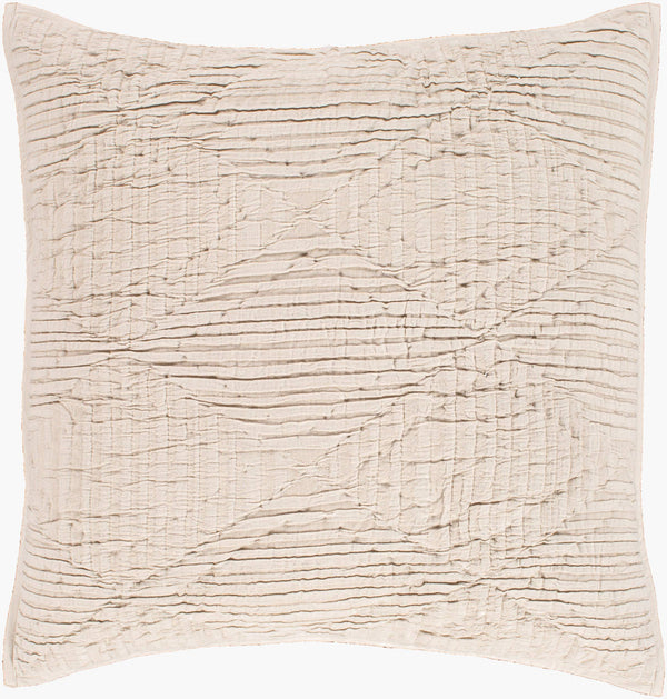 Surya Tatum 8"X8" Cotton Bedding Swatch - Revitalize Your Space With Modern Elegance & Quality Assurance Light Beige Cotton,Cotton,Cotton Tum1000-sw