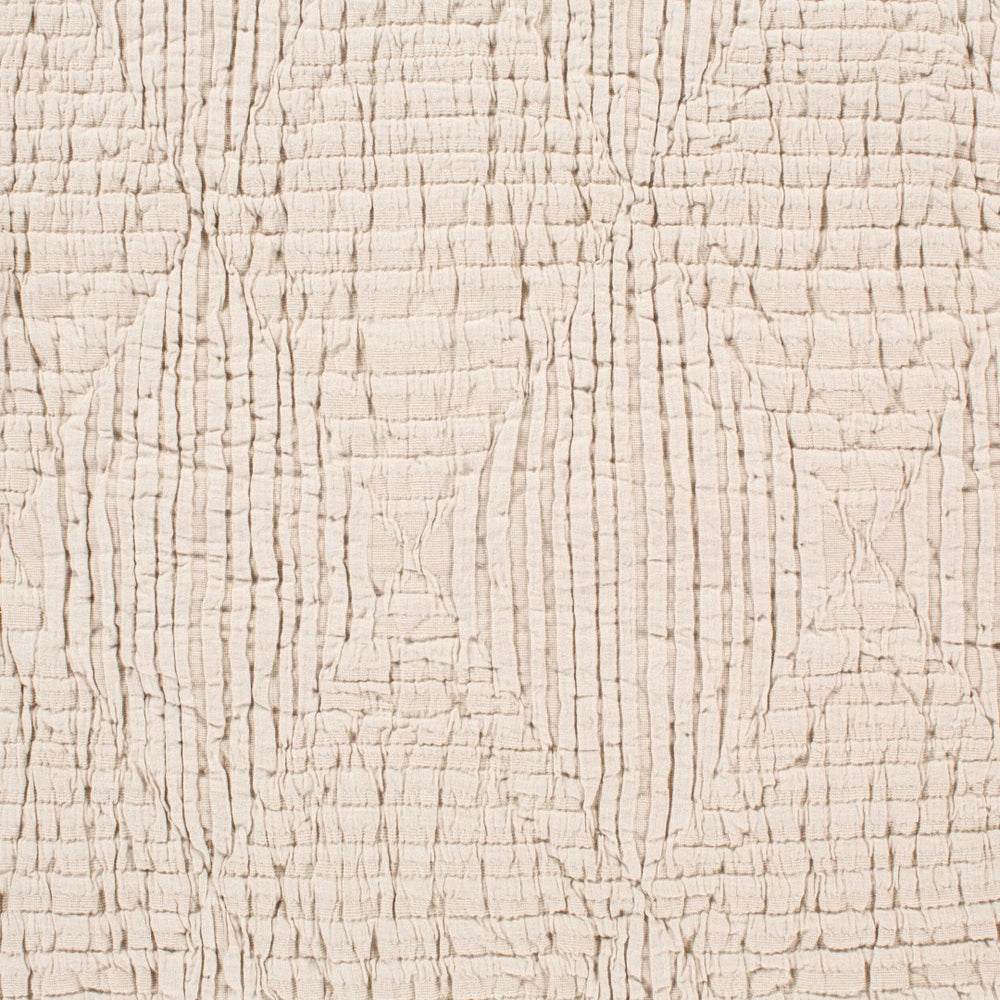 Surya Tatum Breathable Cotton Quilt Set Modern Bedroom Layer Neutral Tones Year Round Comfort TUM1000-FQSET